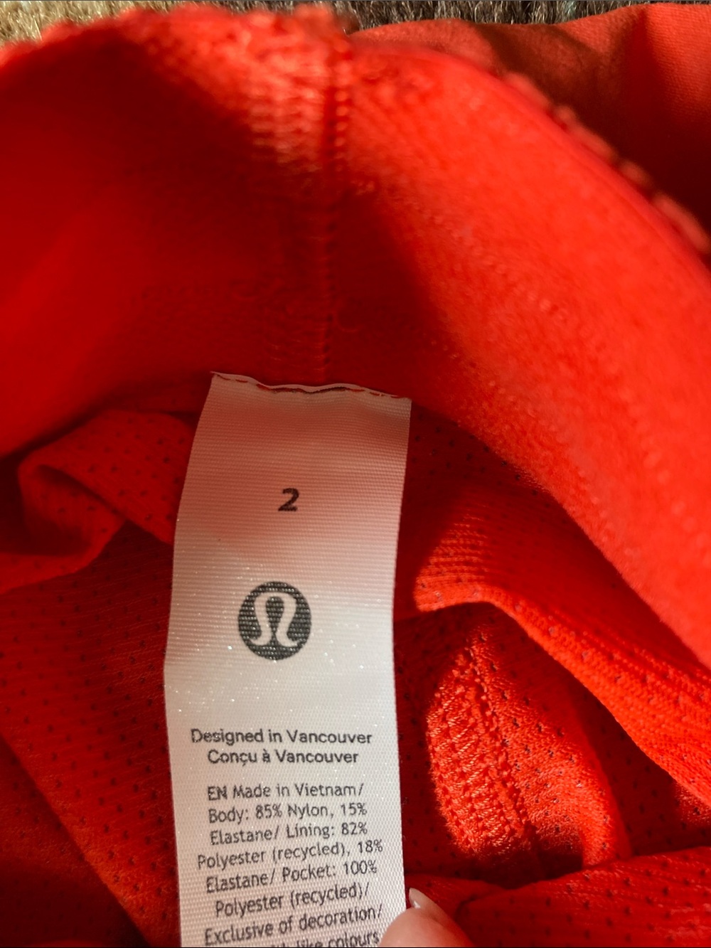 Lululemon bundle of 2 quart rival short size 2 - Picture 2 of 3